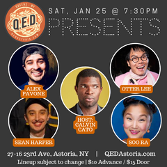 QED Presents - All Pro Comedy (SAT 7:30pm)