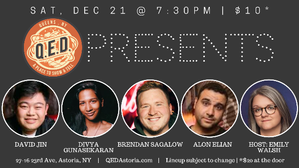 QED Presents - All Pro Comedy (SAT 7:30pm)