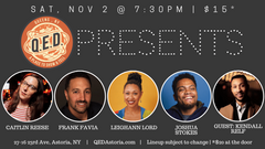 QED Presents - All Pro Comedy Show (SAT 7:30pm)