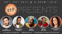 QED Presents - All Pro Comedy Show (SAT 9:30PM)