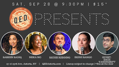 QED Presents - All Pro Comedy Show (SAT 9:30PM)