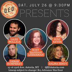 QED Presents (7/26 9:30)