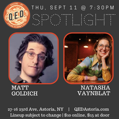 QED Spotlight: Matt Goldich &amp; Natasha Vaynblat