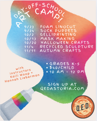 Day-Off-School Art Camp!