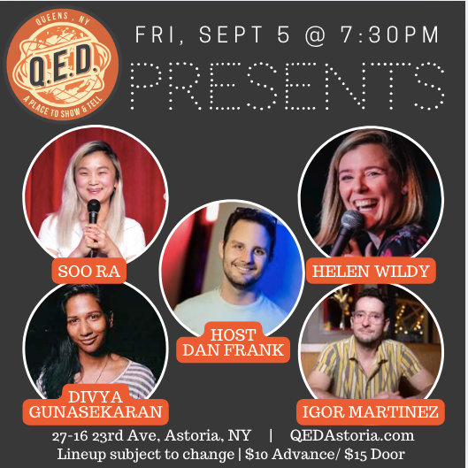 QED Presents (9/5 7:30)