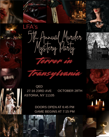 Murder Mystery: Terror in Transylvania!