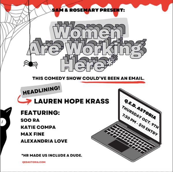 Women Are Working Here