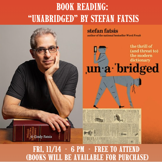"Unabridged" Book Reading/Signing