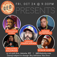 QED Presents (10/24 9:30)