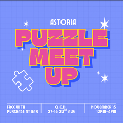 Astoria Puzzle Meet Up