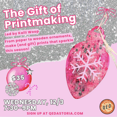 The Gift of Printmaking workshop