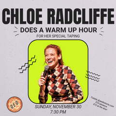 Chloe Radcliffe Special Taping Warm Up