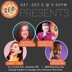 QED Presents (12/6 9:30)