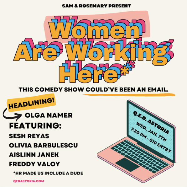 Women Are Working Here