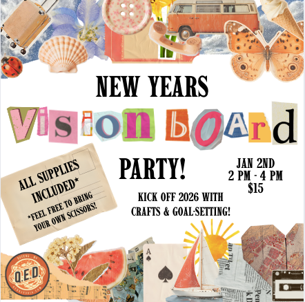 New Years Vision Board Party