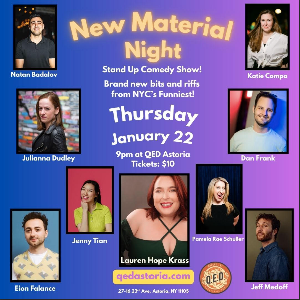 New Material Night