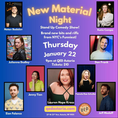New Material Night