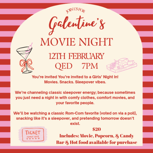 Galentine's Movie Night