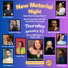 New Material Night