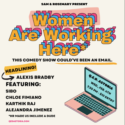 Women Are Working Here