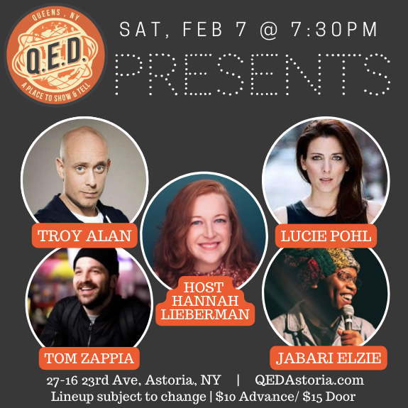 QED Presents (2/7 7:30)