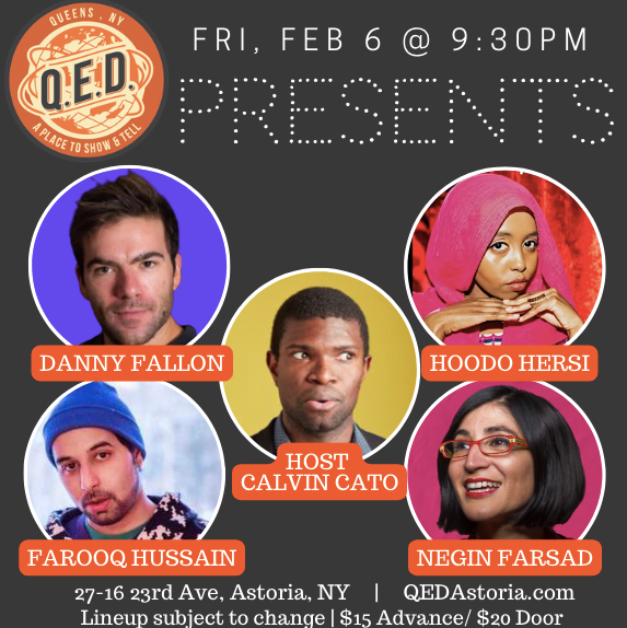 QED Presents (2/6 9:30)