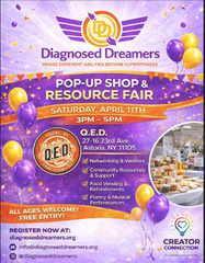Diagnosed Dreamers Pop-Up