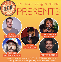 QED Presents (3/27 9:30)