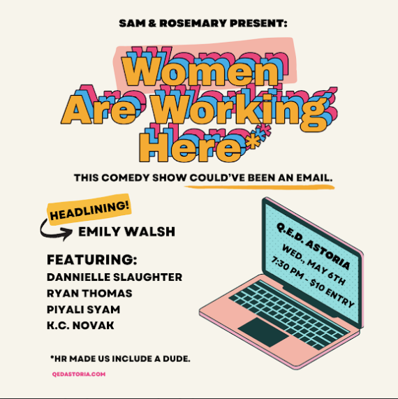 Women Are Working Here