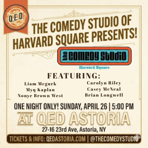 The Comedy Studio of Harvard Square Presents