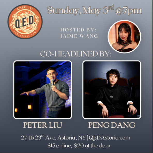Co-headlining Night with Peter Liu and Peng Dang