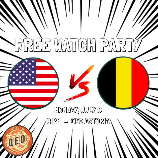 USA v Belgium Watch Party