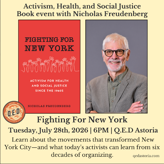 Fighting for New York with Nicholas Freudenberg