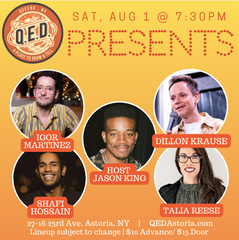 QED Presents (8/1 7:30)