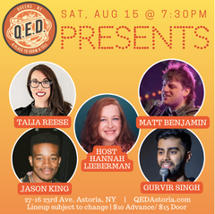 QED Presents (8/15 7:30)