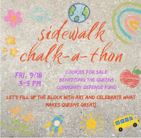 Sidewalk Chalk-a-thon!
