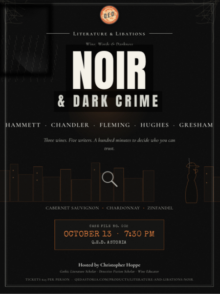 Literature and Libations: Noir