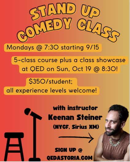 Stand Up Comedy Class (Fall 2025)