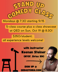 Stand Up Comedy Class (Fall 2025)
