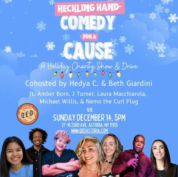 Heckling Hand - Comedy for a Cause