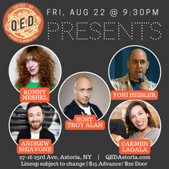QED Presents (8/22 9:30)