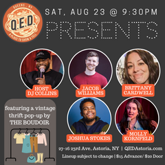 QED Presents (8/23 9:30)