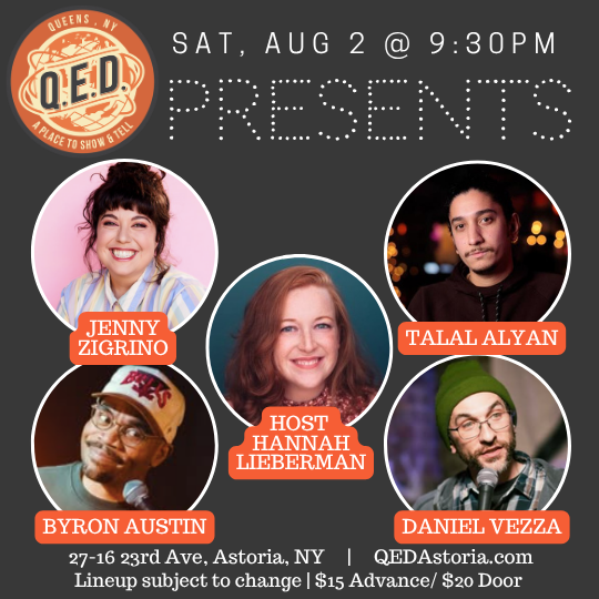 QED Presents (8/2 9:30)