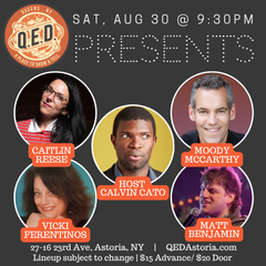 QED Presents (8/30 9:30)