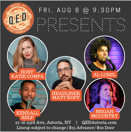 QED Presents (8/8 9:30)