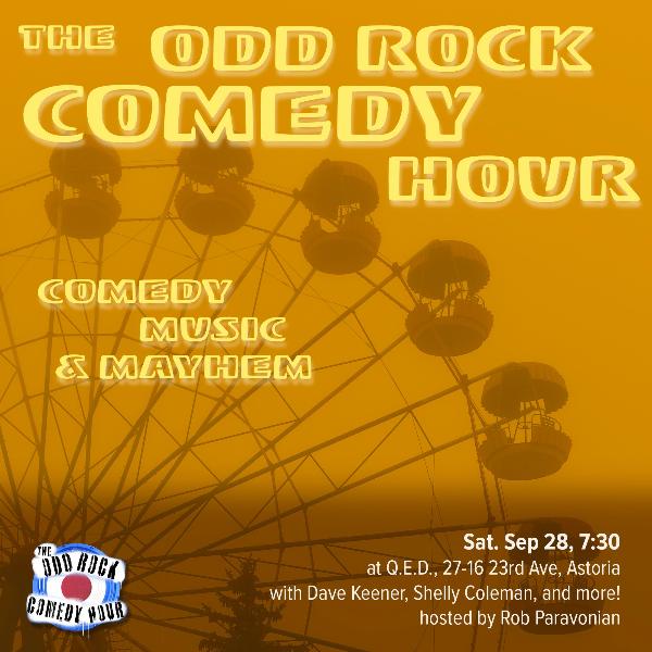 The Odd Rock Comedy Hour @ QED