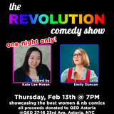 The Revolution Comedy Show: Benefit for QED