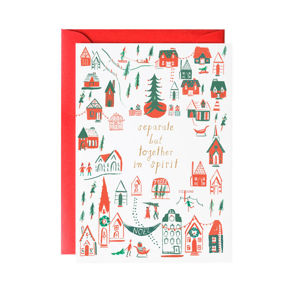 This Town is a Gem Holiday Greeting Card (Single)