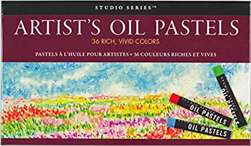Studio Series Artists Oil Pastels (36 rich, vivid colors)