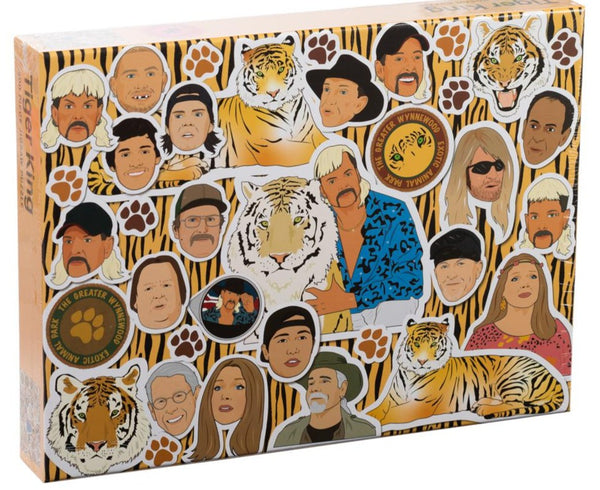 Tiger King Jigsaw Puzzle: 500 Piece Jigsaw Puzzle